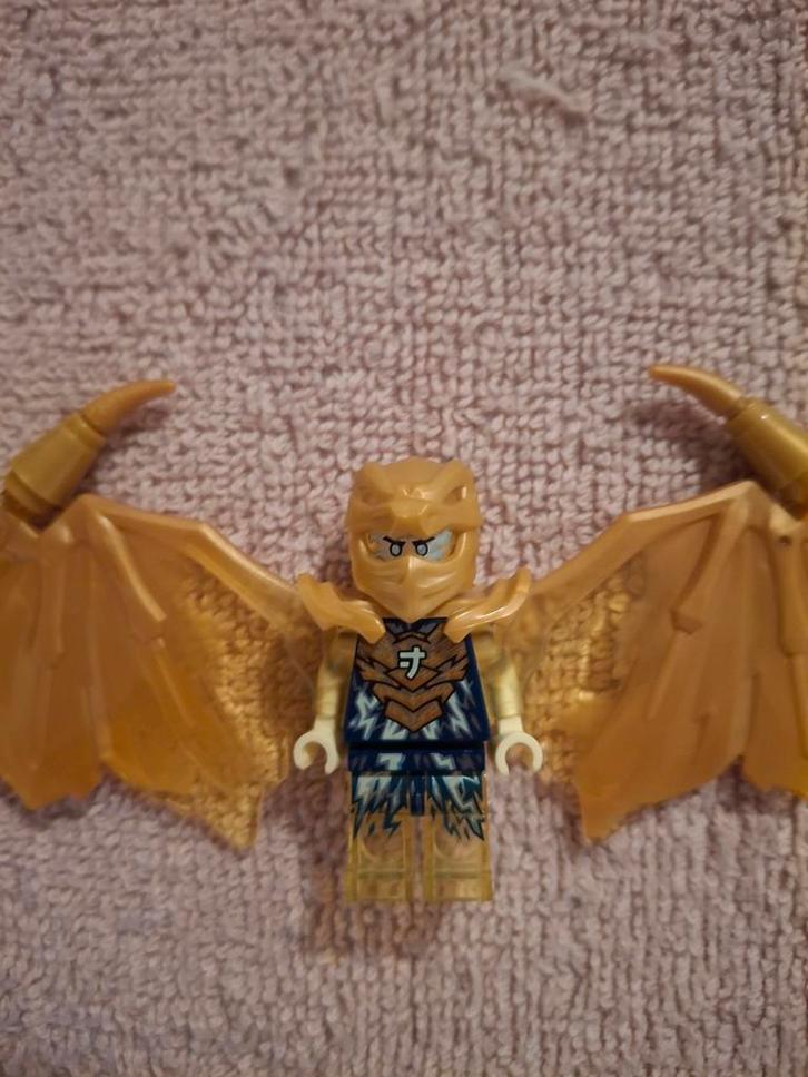 Lego Ninjago Jay Gouden Draak Minifiguur njo0755, Kinderen en Baby's, Speelgoed | Duplo en Lego, Zo goed als nieuw, Lego, Losse stenen