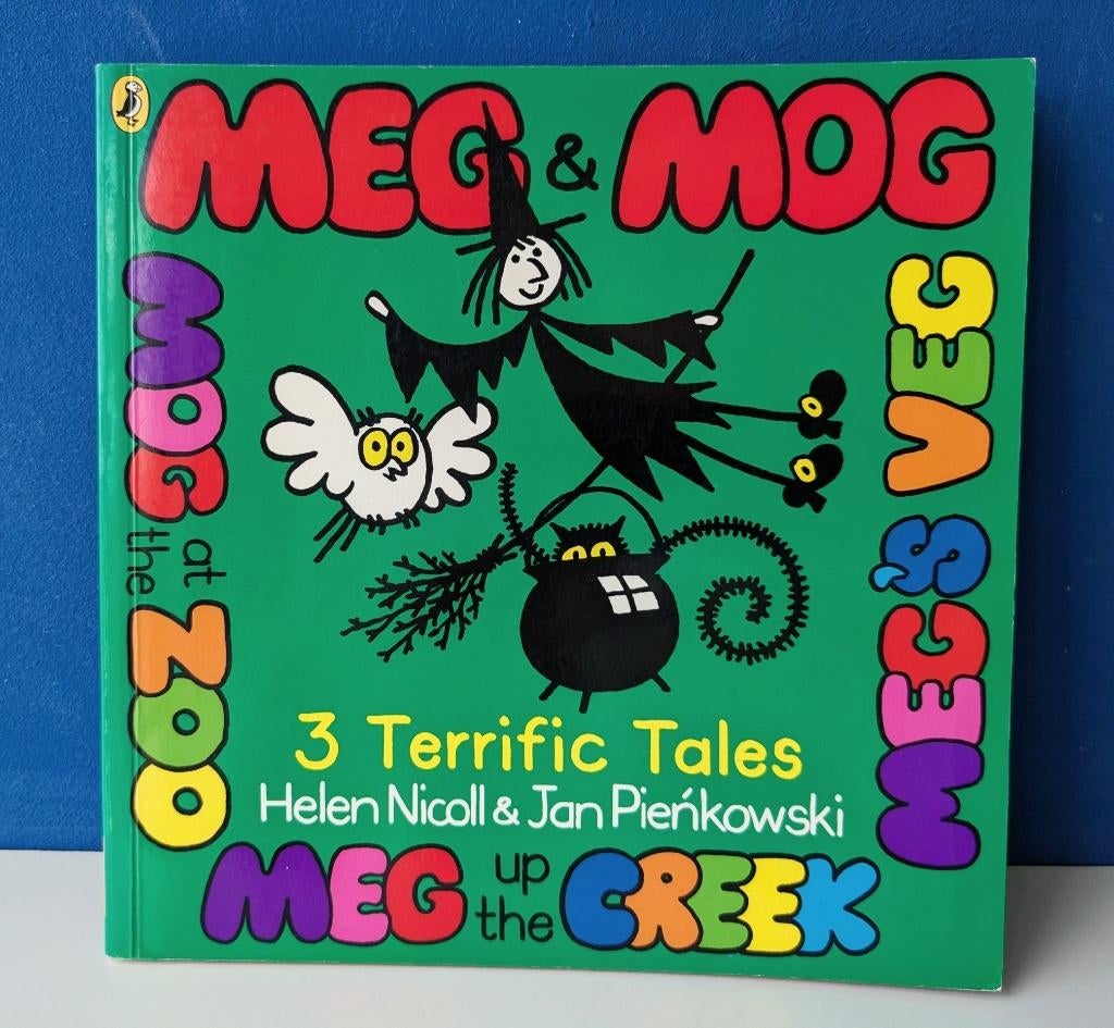 Meg & Mog/3 Terrific Tales/Helen Nicoll & Jan Pieńkowski, Boeken, Ophalen of Verzenden, Gelezen, Fictie algemeen