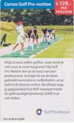Cursus Golf Pro-Motion kortingsbon, Drie personen of meer, Kortingsbon, Overige typen