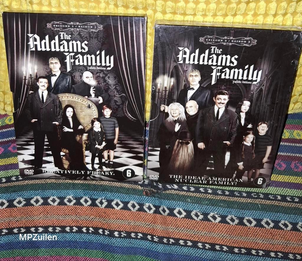 The Addams Family  .. 2 seizoenen, Alle leeftijden, Ophalen of Verzenden, Zo goed als nieuw, Boxset