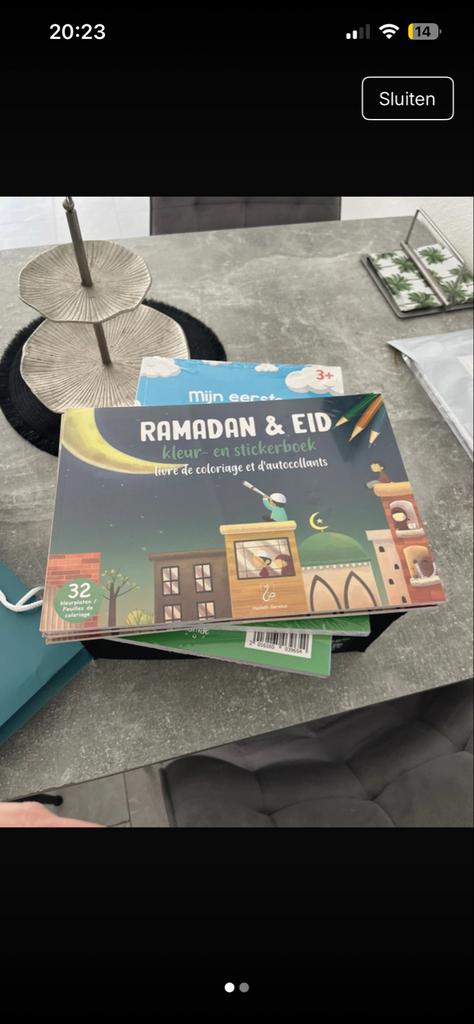 Ramadan & Eid kleur- en stickerboek, Ophalen of Verzenden, Nieuw