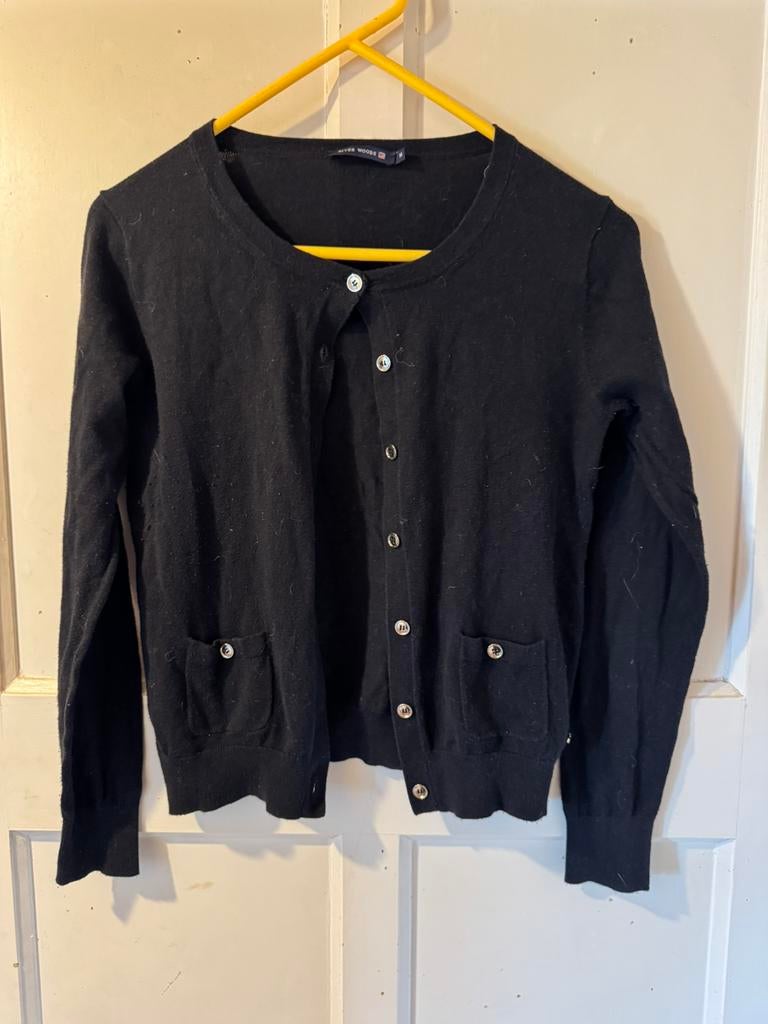 Riverwoods zwart vestje maat M, Ophalen of Verzenden, Gedragen, Maat 38/40 (M), Zwart