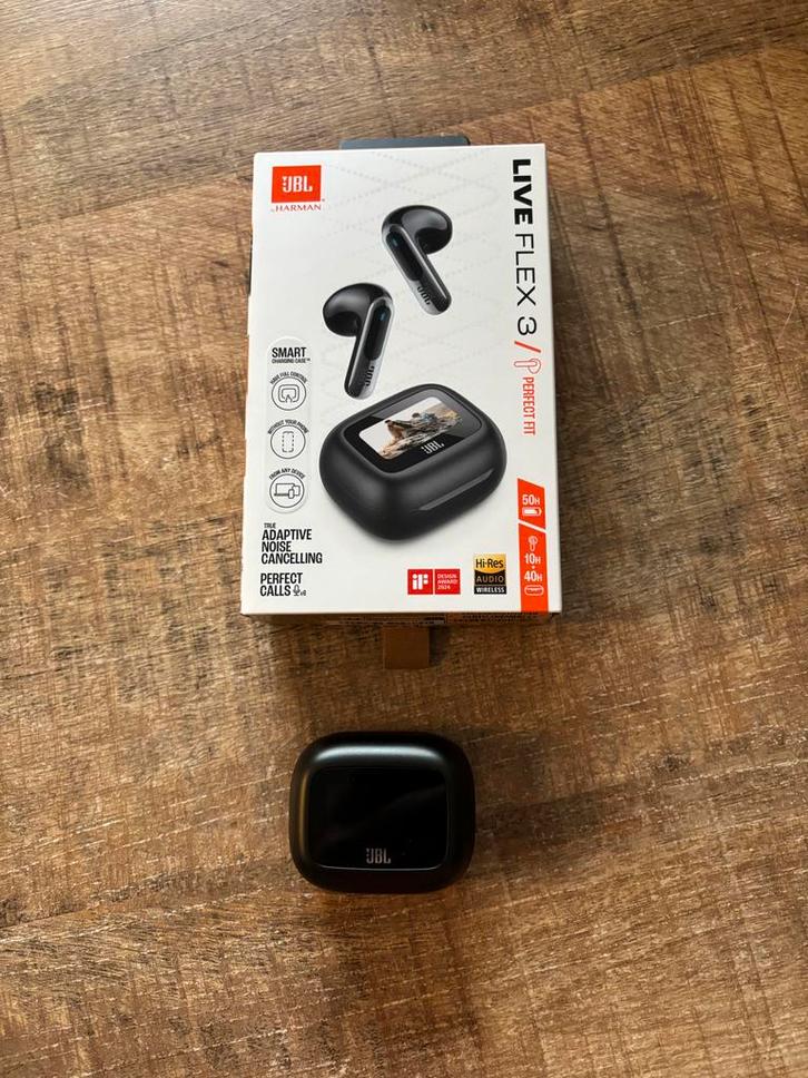 JBL Live Flex 3 TWS Oordopjes met Smart Charging Case, Audio, Tv en Foto, Koptelefoons, Zo goed als nieuw, Overige merken, Draadloos