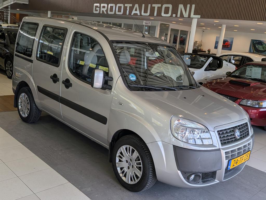 Fiat Doblò 1.4 Family Plus Airco, Stuurbekrachtiging, Auto's, Fiat, Voorwielaandrijving, Stof, Gebruikt, Doblo
