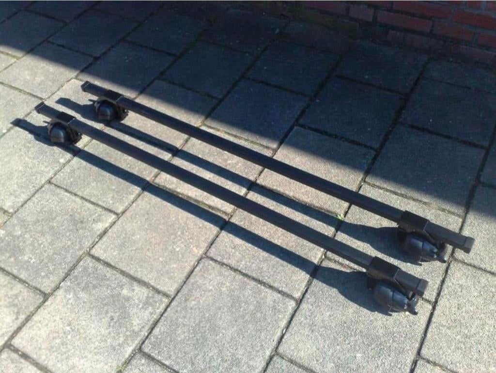 Nieuwe universele dakdragers voor autos met open dakrail te, Auto diversen, Dakdragers, Ophalen of Verzenden