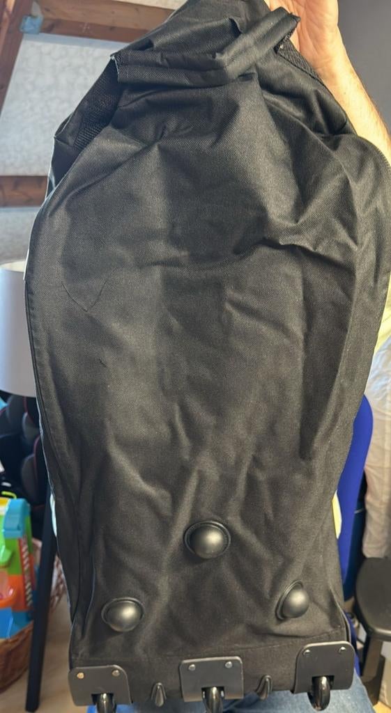 Nörlander sport/reis/weekendtas - Nieuw, Wieltjes, 40 tot 60 cm, 20 tot 30 cm, Zwart