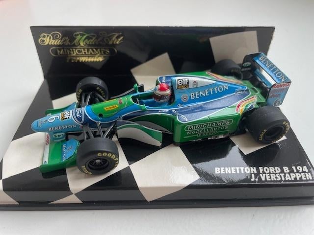 Benetton Ford B194 Jos Verstappen 1994, Ophalen of Verzenden, Gebruikt, Formule 1