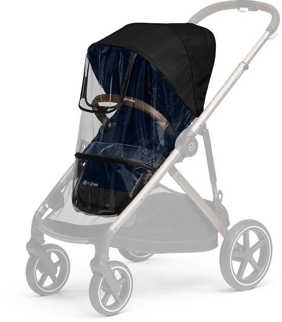 Cybex Gazelle S regenhoezen (transparant), Kinderen en Baby's, Kinderwagens en Combinaties, Duowagen, Ophalen of Verzenden, Zo goed als nieuw