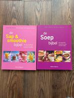 De Sap & Smoothie Bijbel en De Soep Bijbel - Kookboeken, Boeken, Voorgerechten en Soepen, Ophalen of Verzenden, Zo goed als nieuw