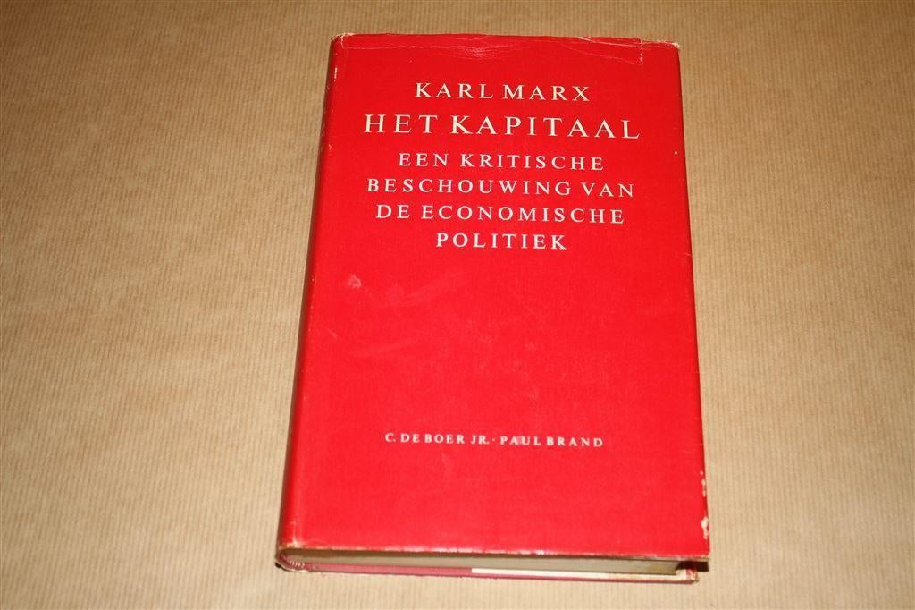 Het Kapitaal - Karl Marx - Oude uitgave Paul Brand 1967, Ophalen of Verzenden, Gelezen, Europa