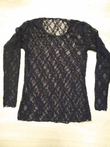 Lace top, ongebruikt, maat: S / M beschikbaar voor biedingen