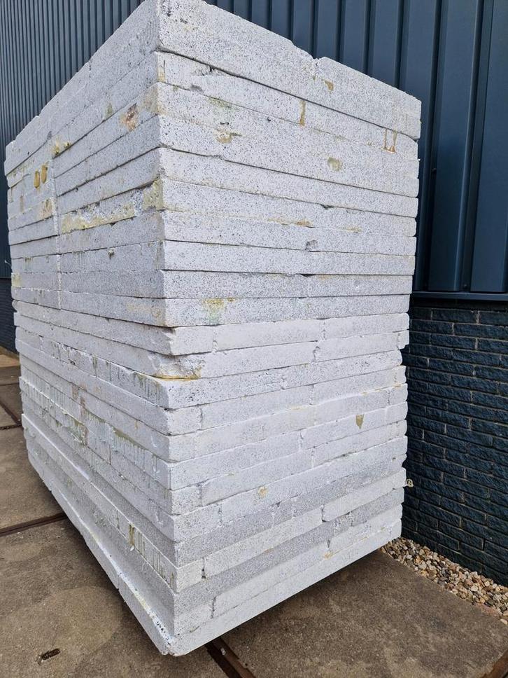 350m² eps isolatieplaten 10cm en 8cm dik piepschuim, Doe-het-zelf en Verbouw, Isolatie en Afdichting, Gebruikt, Vloerisolatie