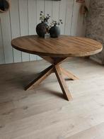 Ronde eettafel Bassano, Huis en Inrichting, Tafels | Eettafels, Ophalen, Rond, Zo goed als nieuw, 100 tot 150 cm
