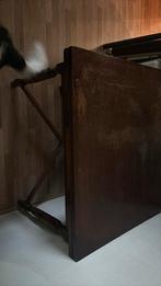 Uitschuifbare eettafel., Ophalen, Gebruikt, 50 tot 100 cm, 150 tot 200 cm