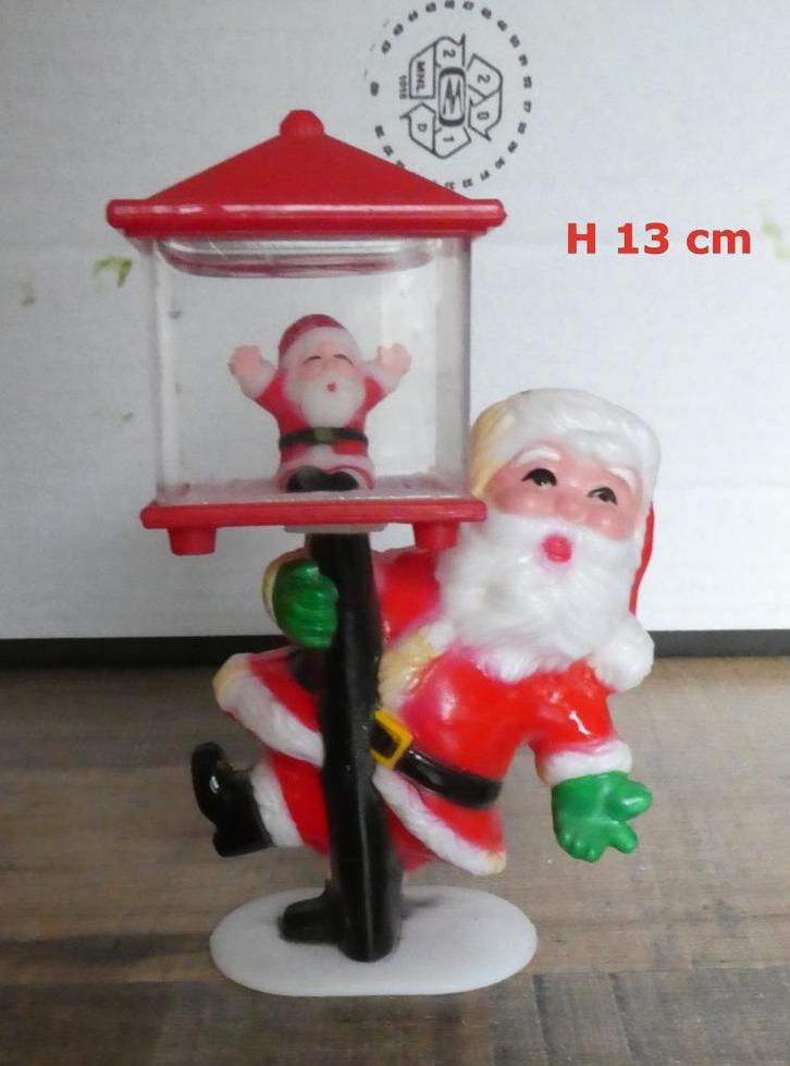 Oud kerstmannetje sneeuwbol schudbol., Diversen, Kerst, Ophalen of Verzenden