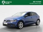 Volkswagen Polo 1.0 TSI Style Automaat DSG | Navigatie | Cam, 12 maanden, Gebruikt, Met garantie (alle), Blauw