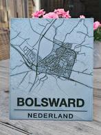 3D print stadskaart Bolsward plattegrond cadeau friesland, Minder dan 50 cm, Nieuw, Ophalen of Verzenden, Print