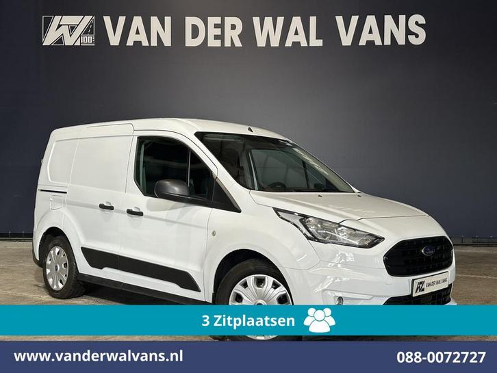 Ford Transit Connect 1.5 EcoBlue L1H1 Euro6 Airco | 3-Zits |, Auto's, Bestelauto's, Bedrijf, Te koop, ABS, Airconditioning, Alarm