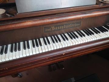 Bosendorfer vleugel 166 cm lengte uit 1876 speels klaar beschikbaar voor biedingen