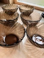 Vintage Duralex France rookglas dessert kommen, Ophalen of Verzenden