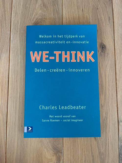 Boek We-Think, Boeken, Economie, Management en Marketing, Nieuw, E-commerce en Internet, Ophalen