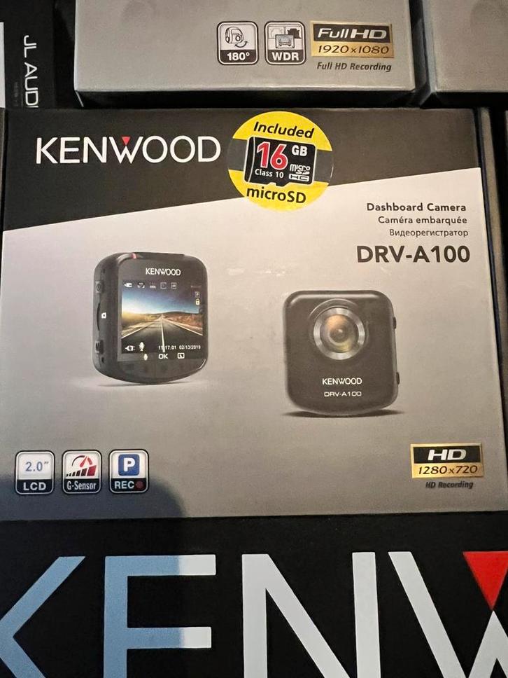 Kenwood DRV A100, Auto diversen, Autoradio's, Zo goed als nieuw, Ophalen of Verzenden