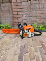 Stihl ms 211 benzine kettingzaag motorzaag, Tuin en Terras, Hand-tuingereedschap, Ophalen, Gebruikt