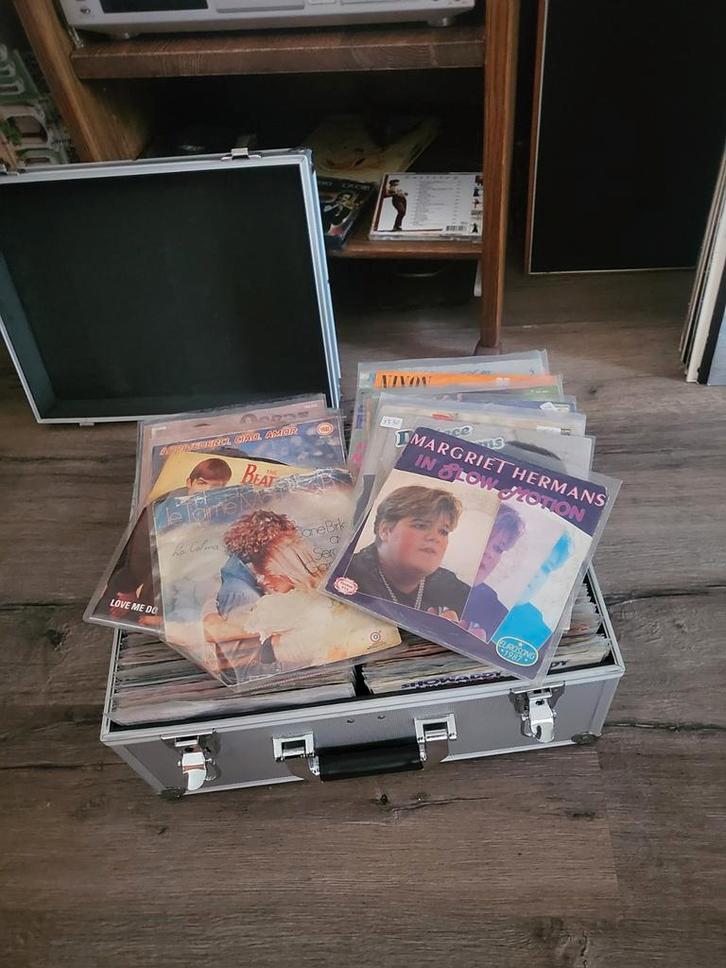 Grote Collectie Engelse Singles in DJ Koffer, Cd's en Dvd's, Vinyl Singles, Gebruikt, Single, Pop, 7 inch, Ophalen of Verzenden