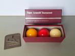 Super Aramith Tournament carambole biljart-ballen set van 3, Sport en Fitness, Biljarten en Poolen, Ophalen of Verzenden, Zo goed als nieuw