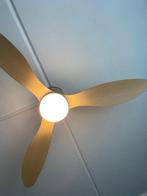 Plafondventilator met verlichting, Witgoed en Apparatuur, Ventilatoren, Ophalen, Ventilator met afstandsbediening, Zo goed als nieuw