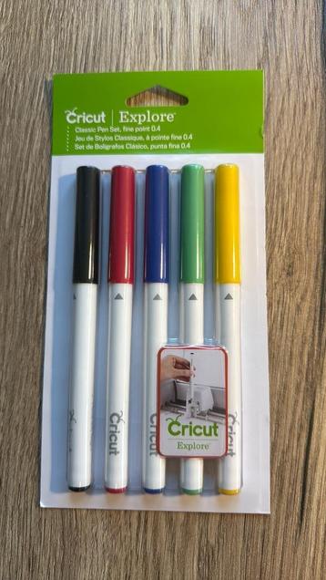 NIEUW Cricut classic pen set, fine 0.4 beschikbaar voor biedingen
