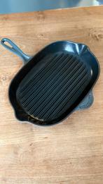 Le Creuset Grillpan Gietijzer, Ophalen, Zo goed als nieuw, Koekenpan of Braadpan, Gietijzer