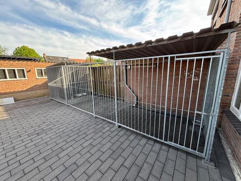 complete honden hok, Dieren en Toebehoren, Hondenhokken, Zo goed als nieuw, Hondenkennel, 100 cm of meer, 110 cm of meer, Ophalen