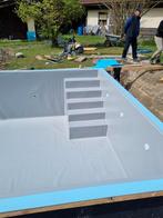 Vijver zwembad koivijver zwemvijver sandwichpanelen b keus, Tuin en Terras, Ophalen, Minder dan 80 cm, Rond, 300 cm of meer