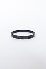 Vintage Michaela Frey Armband Jaren 80, Ophalen of Verzenden, Gebruikt, Zwart, Overige materialen