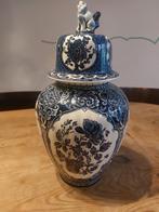 Delfts blauwe Foo Dog vaas Boch, Antiek en Kunst, Antiek | Keramiek en Aardewerk, Ophalen