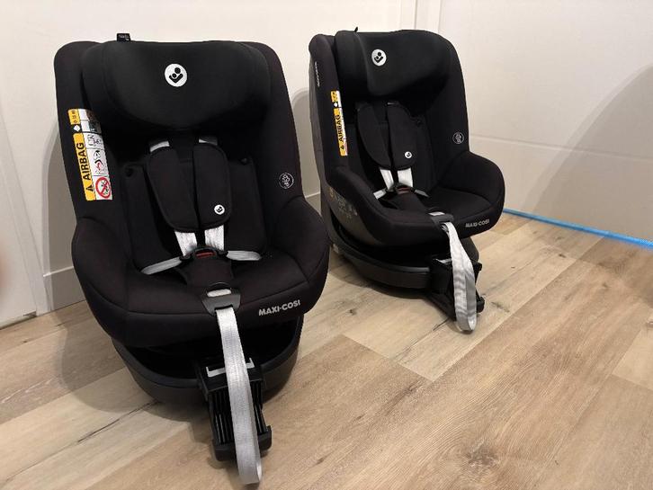 Maxi-Cosi Mica Eco i-Size 360 zwart (2x), Kinderen en Baby's, Autostoeltjes, Zo goed als nieuw, Maxi-Cosi, 0 t/m 18 kg, Isofix