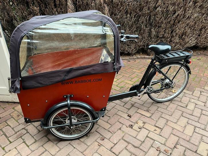 Elektrische Babboe Bakfiets - Topkwaliteit!, Fietsen en Brommers, Fietsen | Bakfietsen, Zo goed als nieuw, Overige merken, 3 kinderen