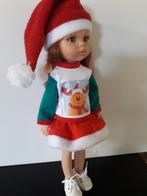 kerst pakje voor Paola Reina 32/33 cm., Ophalen of Verzenden, Nieuw, Kleertjes