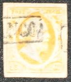 Koning Willem III 15 ct, Postzegels en Munten, Postzegels | Nederland, Ophalen of Verzenden, T/m 1940, Gestempeld