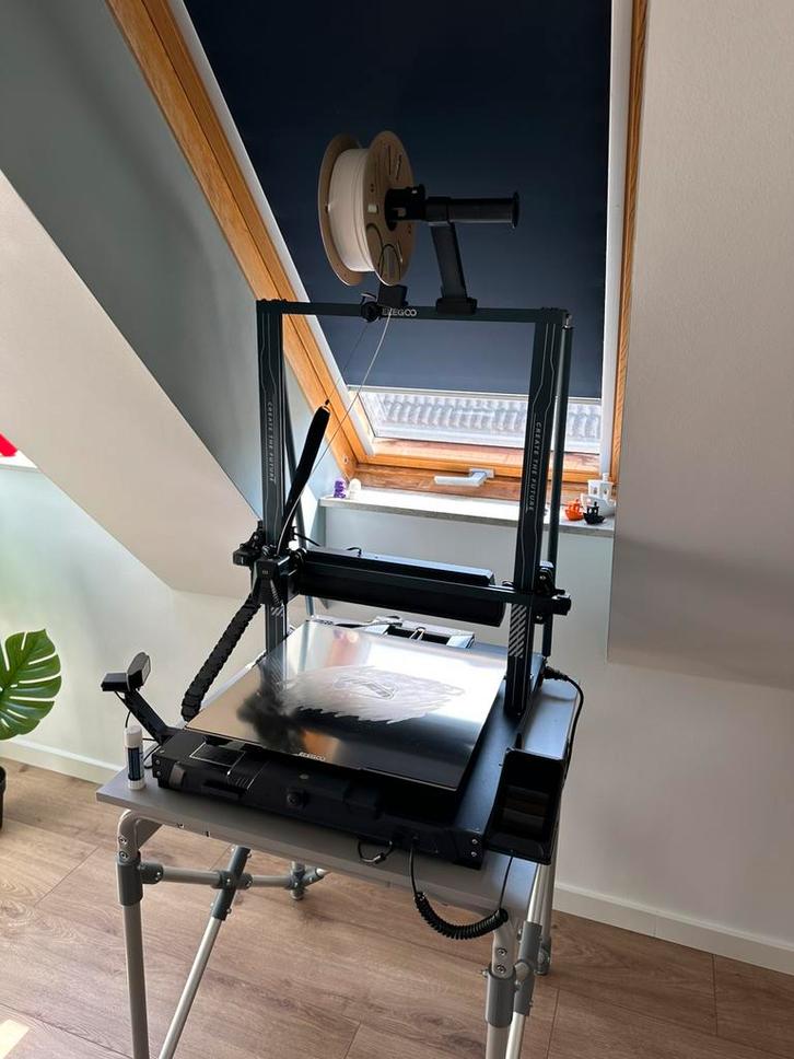 Elegoo Neptune 4 Max, Computers en Software, 3D Printers, Gebruikt, Ingebouwde Wi-Fi, Ophalen