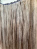 9 haarweaves 91gr extensions lichtblond met donkerasblond, Ophalen of Verzenden, Zo goed als nieuw, Pruik of Haarverlenging