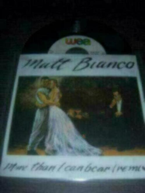 MATT BIANCO met More Than I Can Say in nieuwstaat (1985), Cd's en Dvd's, Vinyl Singles, Zo goed als nieuw, Single, Pop, 7 inch