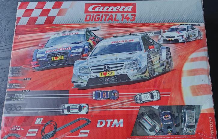 Carrera Digital 143 Racebaan met Rondeteller!, Kinderen en Baby's, Speelgoed | Racebanen, Gebruikt, Racebaan, Elektrisch, Carrera