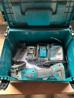 Makita Accu Haakse Slijper DGA504  met Accu en Lader, Ophalen of Verzenden, Gebruikt, Minder dan 600 watt, Overige typen