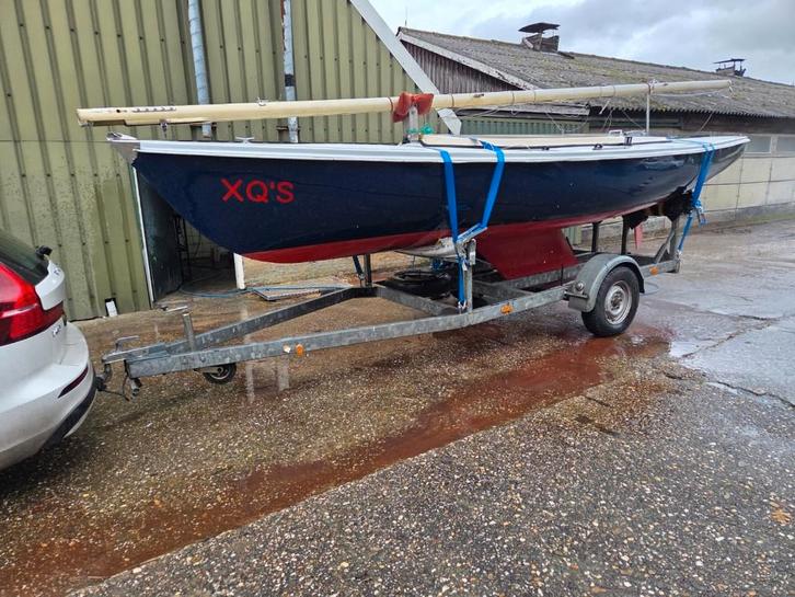 Centaur Boottrailer, Watersport en Boten, Open zeilboten, Gebruikt, Centaur, 6 meter of meer, Polyester, Geen motor, Benzine, Ophalen