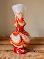 Retro opaline vaas Vetreria Barbieri empoli Florence Moretti, Antiek en Kunst, Verzenden