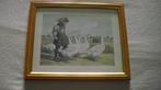 Schilderij de Ganzenhoedster, Antiek en Kunst, Ophalen of Verzenden