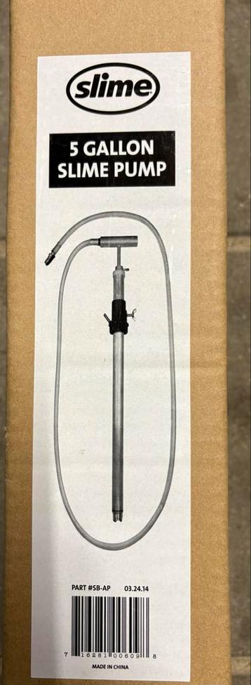 Slime Aluminium Pomp - 5 Gallon / 19 Liter beschikbaar voor biedingen