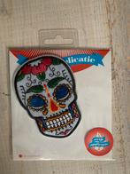 Doodshoofd strijkembleem, Kleding | Dames, Carnavalskleding en Feestkleding, Ophalen of Verzenden, Nieuw, Carnaval